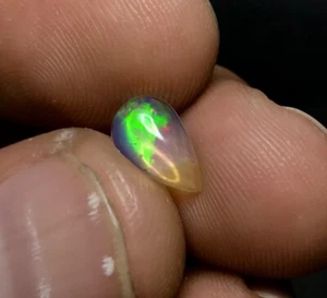 Cabochon opale bianco etiope naturale 9,7X6X3 pietra preziosa sfusa 5-36 - Foto 1 di 2