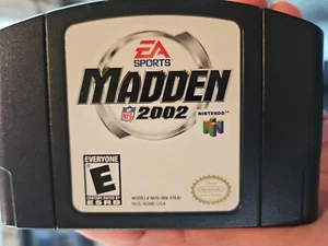 Madden 2002 (Nintendo 64) - Picture 1 of 1