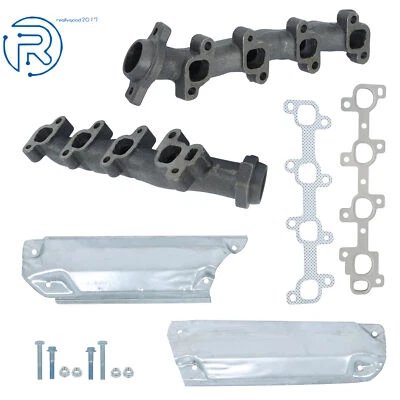 Colector de escape derecho y derecho con kit de junta para Dodge Durango/Dakota Ram/1500 V8 4,7 L Foto 1 de 4