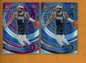 Jaden Hardy 2022-23 Panini Spectra Rookie Asia & Asia Red Prizm RC #165 Lot 2