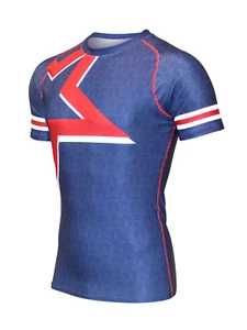 Camicia a compressione The U.S.A. Stars - Foto 1 di 19