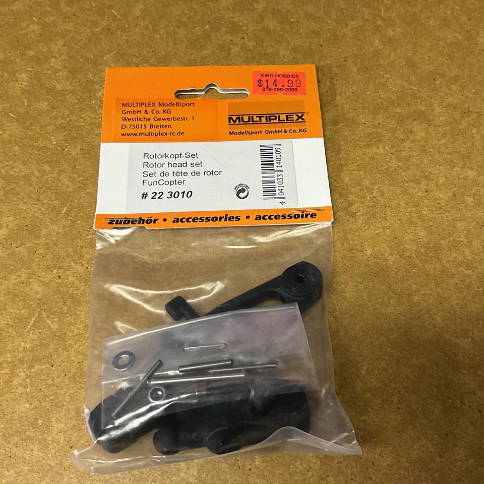 Juego de cabezales de motor Multiplex (22 3010) nuevo en caja Foto 1 de 1