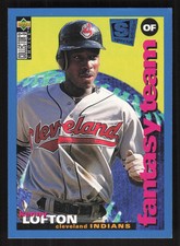 1995 Collector's Choice SE   Kenny Lofton #258 Cleveland Indians