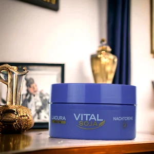 Lacura Skin Vital Soja Nachtcreme Vegan 50ml - Bild 1 von 4