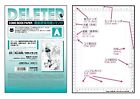 DELETER Comic Book Paper A4, with scaleA 135kg Thick 40 sheets Manga Japan New