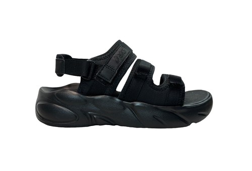 Scarpe da uomo Asics sandali bondali neri sintetici taglia 8