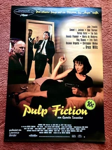 Pulp Fiction Kinoplakat Poster A1, GEROLLT, Tarantino, Thurman, Bruce Willis, - Bild 1 von 1