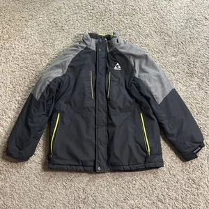 Gerry Boys Youth Size 14-16 Gray & Black Winter Jacket Coat Insulated 2 Piece - Picture 1 of 14