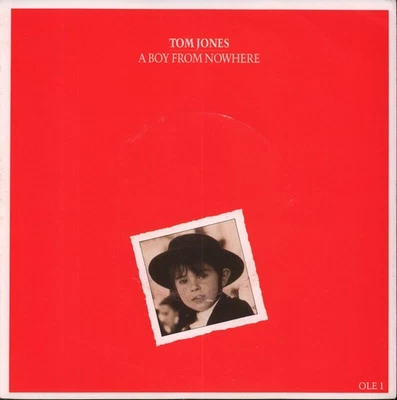 Tom Jones A Boy From Nowhere 7" vinyl UK Epic 1987 - pic sleeve has light - Bild 1 von 3