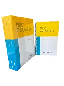 Turbo Assembler 3.0 Reference + User's Guide, Debugger 3.0, and Profiler 2.0 - Bild 1 von 5