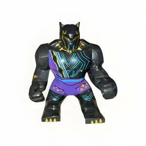Figura grande Marvel Black Panther minifigura Bigfi no marca Lego - Imagen 1 de 3