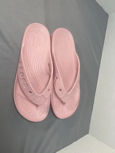 Crocs Baya Damen Sandale Plateau Flip Flop Riemen Slipper Gummi 9 rosa Schuhe - Bild 1 von 6
