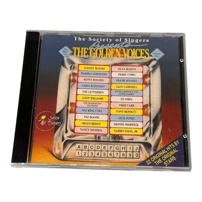 Vintage CD The Golden Voices Vol 1 Society of Singers 1990 Compilation Original Foto 1 de 4