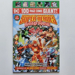 WORLD'S GREATEST SUPER-HEROES HOLIDAY SPECIAL GIANT #1 DC 2018 VF/NM 9.0  - Picture 1 of 3