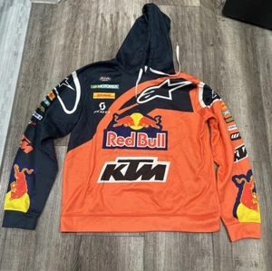 KTM Racing Red Bull Official Authentic Hoodie Men’s Size Large - Picture 1 of 3