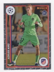 2023-24 TOPPS CHROME MERLIN UEFA CALCIO RC ADRIAN NINO ATLETICO DE MADRID #19 - Foto 1 di 1