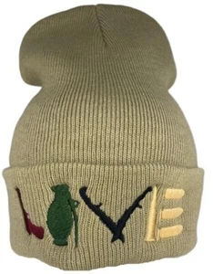 LOVE Winter Beanie - Cappello in maglia elegante e accogliente per comfort freddo - Foto 1 di 4