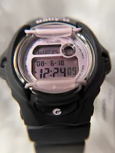 Casio Baby G Watch - Outdoor 200m Water Resist Pink Dial and Background New - Picture 1 of 5