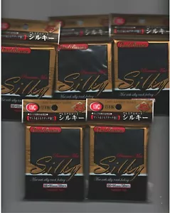 5x (50ct) Packungen KMC SCHWARZ seidig matt Hüllen 250 GESAMT Standardgröße - Bild 1 von 2