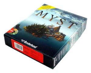 MYST de Broderbund Adventure para Apple Macintosh en Big Box - Imagen 1 de 3