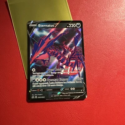 Eternatus V - SWSH064 - Pokemon Promo Sword & Shield Ultra Rare Holo Card NM - Image 1 of 2