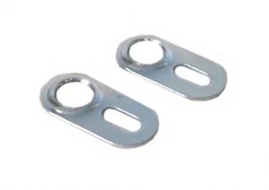 2 x Meccano Compatible Short Arm Crank without Boss, in zinc (62e) - Picture 1 of 1