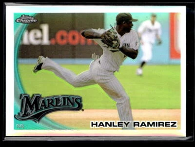 Hanley Ramirez - 2010 Topps Chrome Refractors #153 Florida Marlins - Image 1 of 2