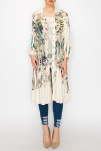 Origami Feather Oversized Jacket with Lace Trim Small - Picture 1 of 4