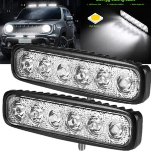 2X 18W LED faros de trabajo 12V 24V Light Bar Offroad faros tractor DE - Imagen 1 de 12