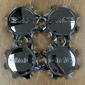 7" GMC Sierra 2500, 3500 OEM Chrome Center Cap #9597791 set - Picture 1 of 2