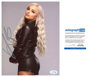 LIV MORGAN SIGNED AUTOGRAPH WWE RAW 8x10 PHOTO WRESTLER SEXY HOT D ACOA COA - Picture 1 of 1