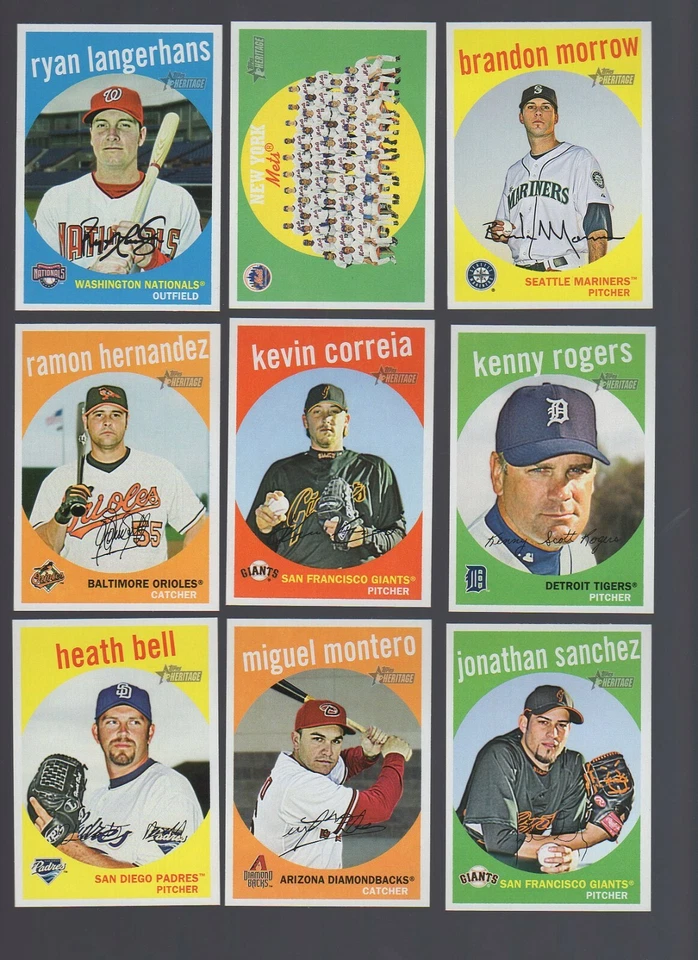 2008 Topps Heritage Short Prints (426-500) SP - You Pick - Complete Your Set - Image 1 of 1