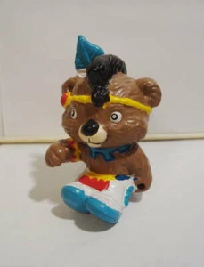 PAW PAWS BEARS BRAVE PAW HANNA BARBERA PVC FIGURE CAKE TOPPER RARE HTF - Picture 1 of 2