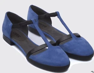 Camper Tiptap Blue Flat Shoes Women’s Sandals Size 35 EU/5US - Picture 1 of 7