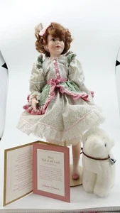 Muñeca Franklin Heirloom Mary Had a Little Lamb - Imagen 1 de 9
