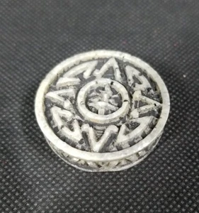. Mayan Aztec Chess Backgammon Spanish Ornamental Replacement Part Chip Mover - Picture 1 of 5