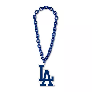 Los Angeles Dodgers Necklace Big Fan Chain - Picture 1 of 1