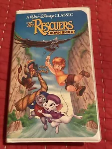 The Rescuers Down Under (VHS, 1991) Black Diamond Edition - Picture 1 of 6