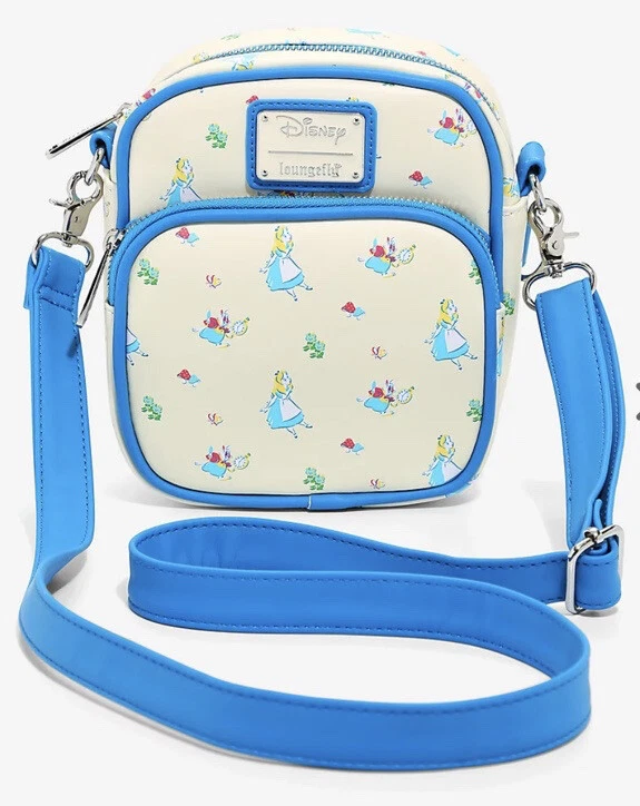 Loungefly Disney Alice In Wonderland Crossbody Alice And White Rabbit Bag - Image 1 of 4