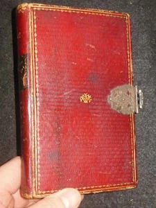 Christ in der Andacht (1819) Jacob Brand - German Christian Volume with Clasps - Picture 1 of 11