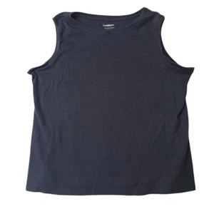 Croft & Barrow klassisches schwarzes Tanktop Damen XL - Bild 1 von 8