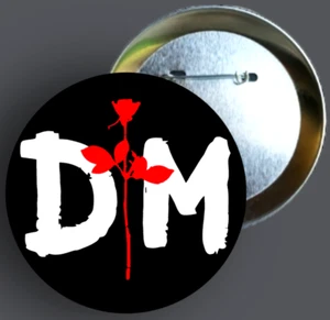 Depeche Mode Pin 90s Music Pins Electronic Music Buttons 80s Music Violator Rose - Picture 1 of 3