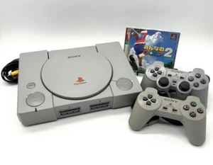 Consola SONY Playstation1 PS1 SCPH-7000 2xControlador Juego Probado NTSC-J #328 - Imagen 1 de 18