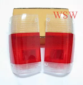 Tail Lights LENS LH RH For Ford Courier Mazda Bravo Ute B2000 B2200 B2600 85-98 - Bild 1 von 3
