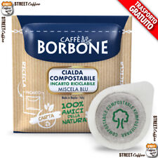 600 Cialde Filtro carta Caffè Borbone ESE 44mm Miscela Blu gratis