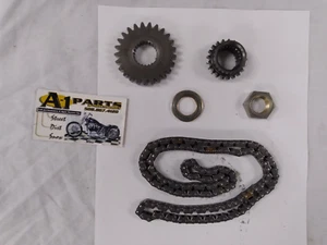 2005-07 Polaris Predator 500 OEM Timing Chain, Drive Gear & Crank Sprocket - Picture 1 of 3