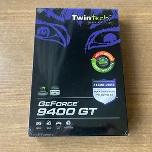 Neu! Grafikkarte Geforce 9400 GT Twintech Graphics Vintage! - Bild 1 von 4
