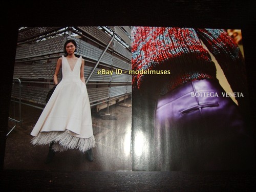 BOTTEGA VENETA 2 pagine rivista STAMPA ANNUNCIO autunno 2022 CHU WONG