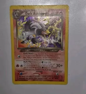 USED Pokémon TCG Dark Houndoom Neo Destiny 7/105 Holo Unlimited Rare - Picture 1 of 9