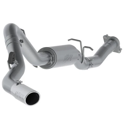 Escape traseiro de gato MBRP S5078409 aço inoxidável para 2007-10 Silverado Sierra 2500HD 6.0 - Imagem 1 de 4